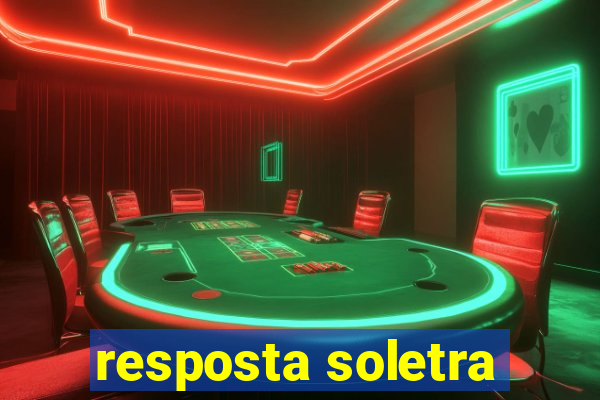 resposta soletra